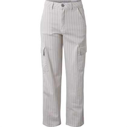 HOUND Pige " Stripe Cargo" Bukser I - Light Blue